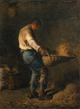 Jean-François Millet (II) - Le Vanner - WGA15688.jpg