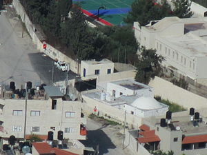 Joseph's tomb viewed from Joseph lookout point.JPG