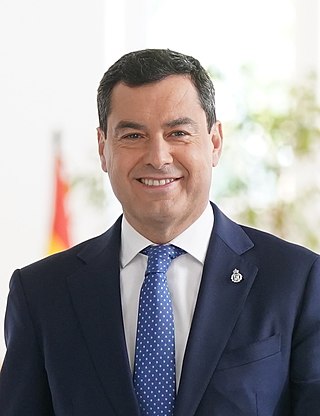 <span class="mw-page-title-main">Juan Manuel Moreno</span> Spanish politician (born 1970)