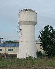 원주역 급수탑(현재 등록문화재 138호로 지정)