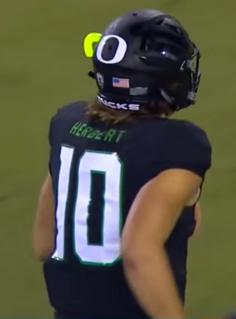 Justin Herbert American-football player (1998-)