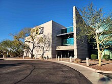 KNXV-TV's studio facility in Phoenix, opened 1999 KNXV-TV studios 2023.jpg