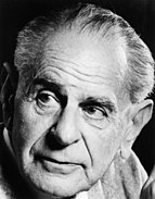 Karl Popper wrote on tolerance of intolerance in Vol. 1 of The Open Society and Its Enemies, published in 1945. Karl Popper.jpg