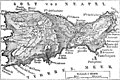 Historical map of the Isle of Capri (1888)