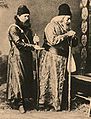 Petrov (derecha) como Varlaam (1873)