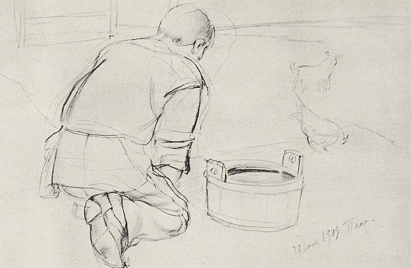 File:Kuzma Petrov-Vodkin figure-of-s-f-petrova-vodkin-the-artist-s-father-on-his-knees-from-the-back-1909.jpg