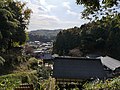 経典寺裏山から望む京丹後市上常吉地区