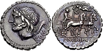 L. Memmius Galeria, 106 BC.
