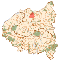 La Courneuve na mapě