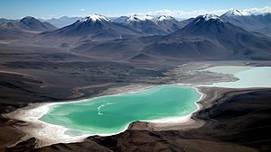 Laguna Verde seen from Licancabur