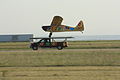 Landing an airplane in Airdrie, Alberta