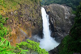 Langshiang Falls Located in Sangriang, Nongstoin.jpg