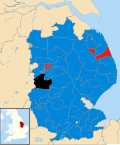 Thumbnail for 2017 Lincolnshire County Council election