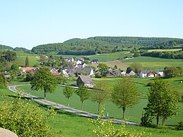 View from the northwest of Linnenkamp