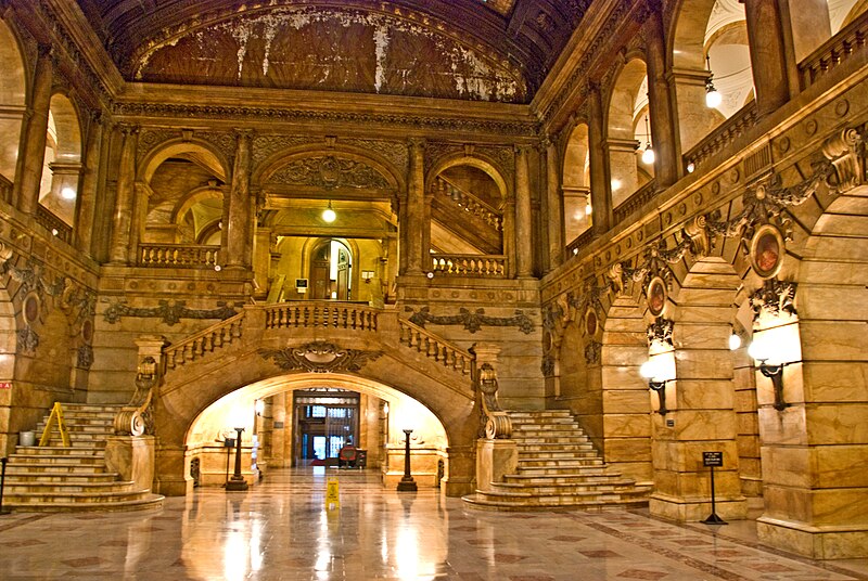 File:Lobby, Surrogates Court, Manhattan, New York, 13 Feb. 2008 (2263961226).jpg