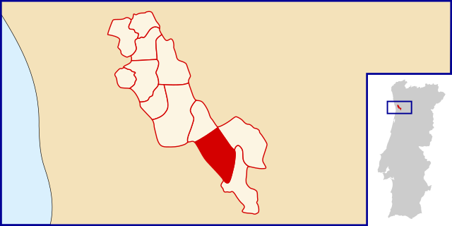 Localização no concelho de Gondomar