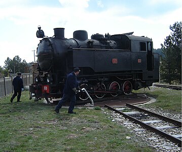 Locomotiva a vapore gruppo 350