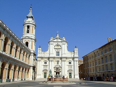 The Mozarts visited Santa Casa, Loreto, in July 1770.