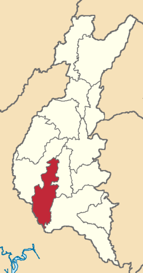 Placering af Canton of Baba