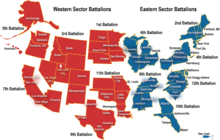 Military Entrance Processing Stations MEPS map.png