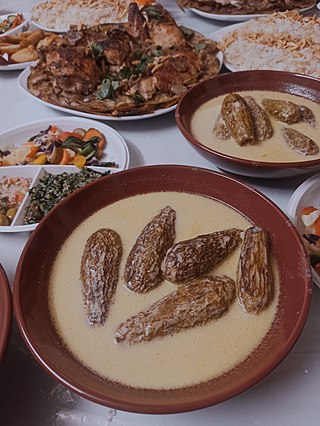 <span class="mw-page-title-main">Sheikh al-mahshi</span> Stuffed eggplant or zucchini dish