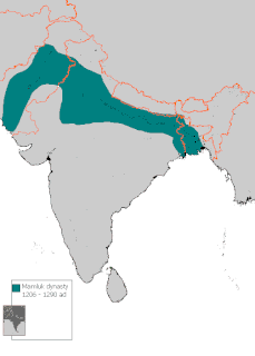 <span class="mw-page-title-main">Mamluk dynasty (Delhi)</span> Dynasty that ruled northern India (c. 1206–1290)