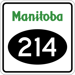 <span class="mw-page-title-main">Manitoba Provincial Road 214</span> Provincial road in Manitoba, Canada