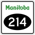 Provincial Road 214 shield