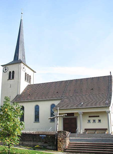 Mannheim Gartenstadt Auferstehungskirche