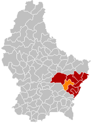 Betzdorf - Harta