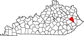 Map of Kentucky highlighting Magoffin County.svg