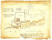 Map of Shorncliffe Camp 1801