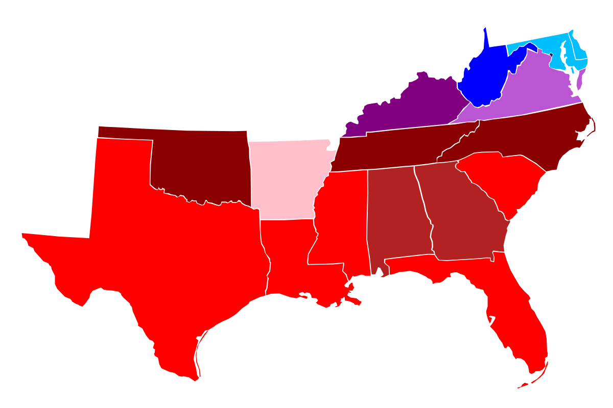 Republican State Maps. Predominantly.