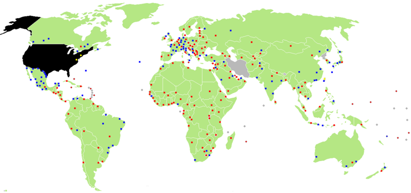 File:Map of diplomatic missions of USA.PNG