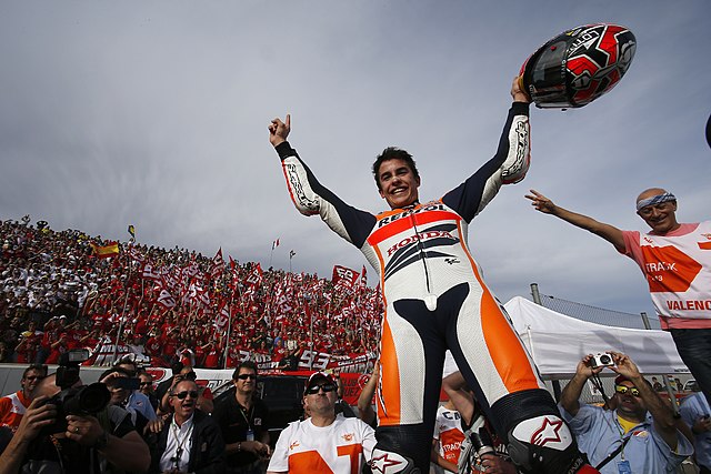 Marc Márquez became the MotoGP world champion in his rookie season.