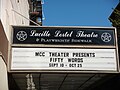 Marquee at the Lucille Lortel Theatre (October 2008).jpg