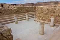 First century synagogue at Masada