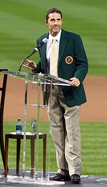 Mike Mussina, cerimônia do Hall da Fama do Baltimore Orioles.jpg