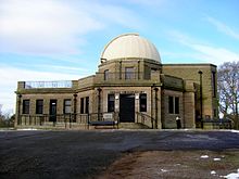 Mills Observatory, located on the summit of Balgay Hill Mills.jpg