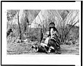 Minnie Chips, a Cheyenne belle Indian school girl - by Dedrick, (...) Okla. LCCN93502609.jpg