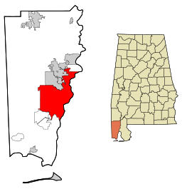 Situation i Alabama, USA