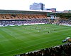 Wolverhampton Wanderers' Molineux Stadium from inside
