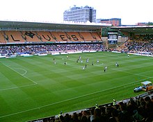 Molineux Stadium, home of Wolverhampton Wanderers Molineux Ground, Wolverhampton.jpg