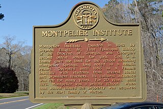 <span class="mw-page-title-main">Montpelier Female Institute</span> United States historic place