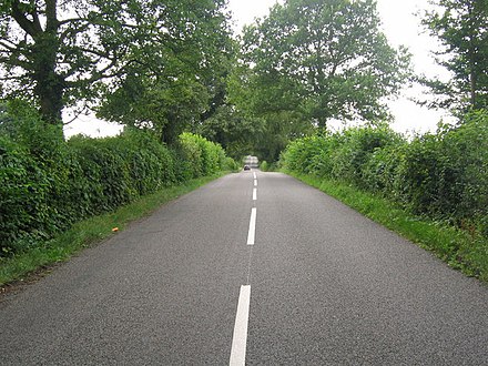 Moor Road near Breadsall.