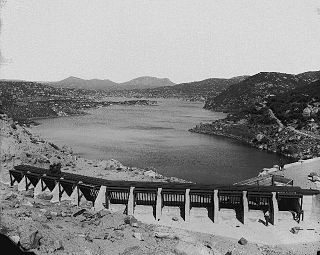 Morena Dam Dam in San Diego County, California