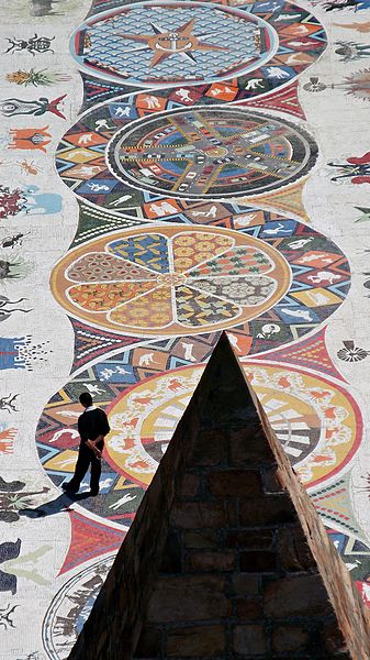 File:Mosaic walkway at the Donkin Reserve Port Elizabeth South Africa.jpg