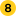 The number 8 in the yellow background