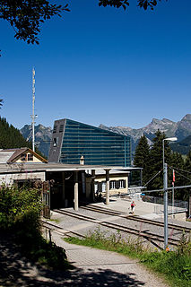 Grütschalp railway station