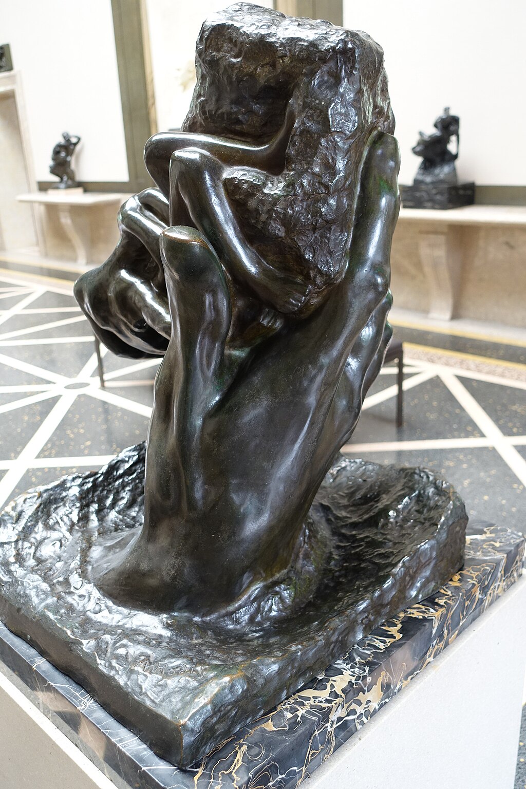 "The Hand of God" by Auguste Rodin